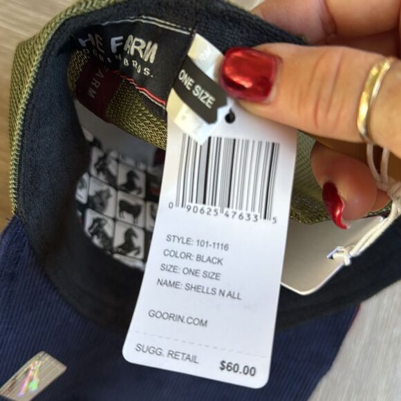 GOORIN BROS NUTTY SHELLS N ALL TRUCKER HAT OS‎ NWT - Picture 6 of 6